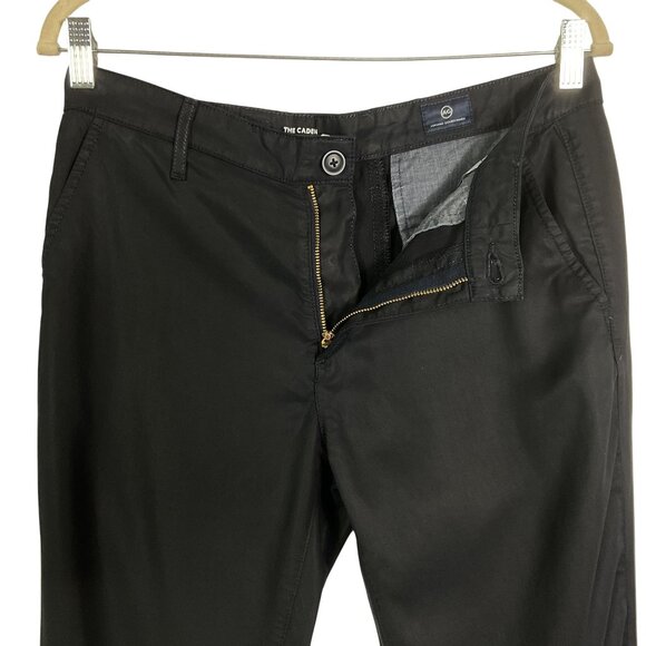 AG | Adriano Goldschmied The Caden Tailored Trouser, Black, size 26R, Lyocell - Picture 4 of 12